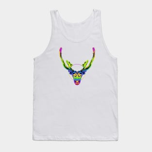 Comet the Reindeer Rainbow Tank Top